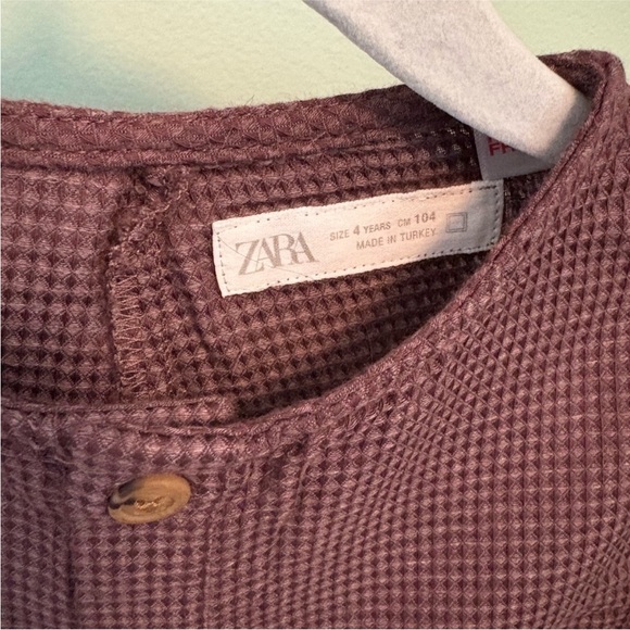 ZARA WAFFLE LONG JUMPSUIT - Picture 10 of 12